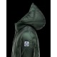 Moncler Zin Ultralight Detachable Hood Grön Dunjacka Nylon/Polyamid Herr 41236575DP